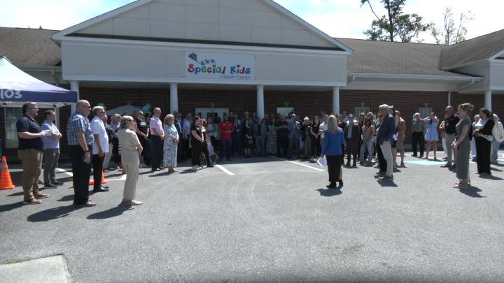 Ribbon Cut on Special Kids Clinic