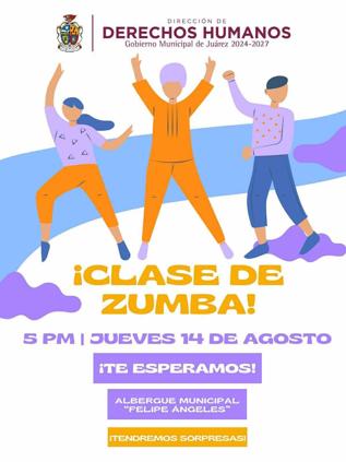Invitan a clase de zumba gratuita en la colonia Felipe Ángeles