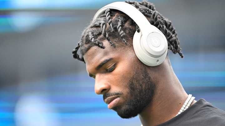 What is Shedeur Sanders' status for Browns' preseason game at Eagles?