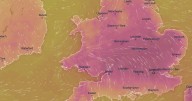 UK weather: Nine major UK cities face 32C heatwave blast as maps turn RED