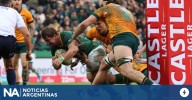Sudáfrica reaccionó y venció a Australia en un vibrante duelo del Rugby Championship