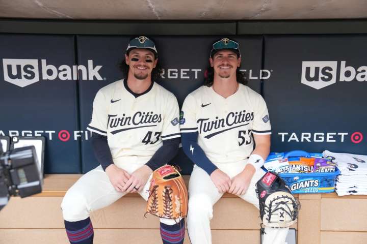 Two new Twins players could pass for each other