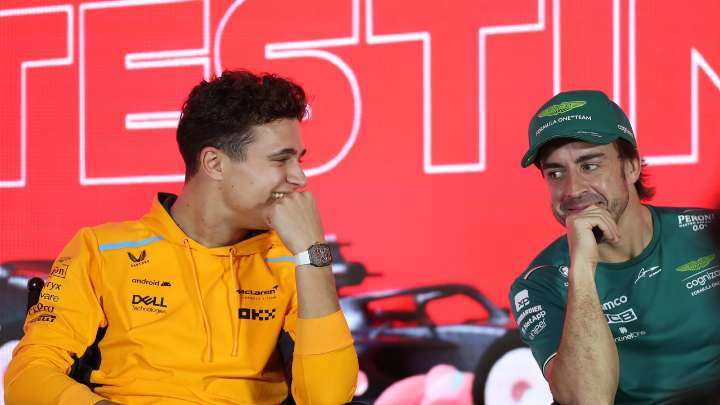 Lando Norris pone a Alonso como candidato: "Aston Martin es rápido... y sobre todo Fernando"