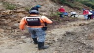 Cierran la Troncal 007 a la altura del sector Los Aleros por deslizamiento de tierra