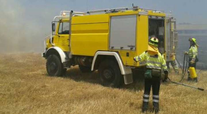 Declarado un incendio en Cañete