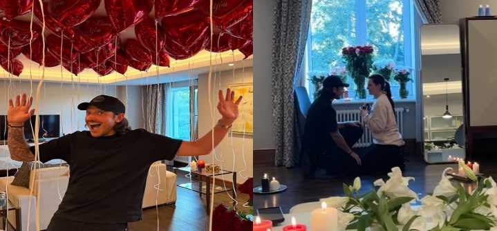 Bella Thorne le propone matrimonio a su novio, Mark Emms