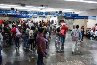 Marchas, lluvias y un corte de energía en Pino Suárez afectan al Metro y Metrobús de CDMX este 14 de agosto
