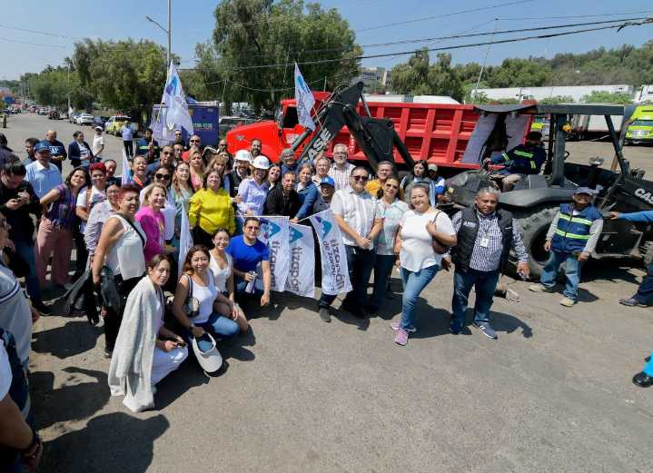Rehabilitan Boulevard Calacoaya para mejorar movilidad en Atizapán