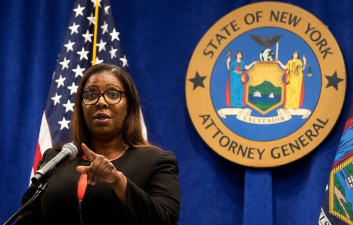 Departamento de Justicia presiona a fiscal general de Nueva York en busca de su renuncia