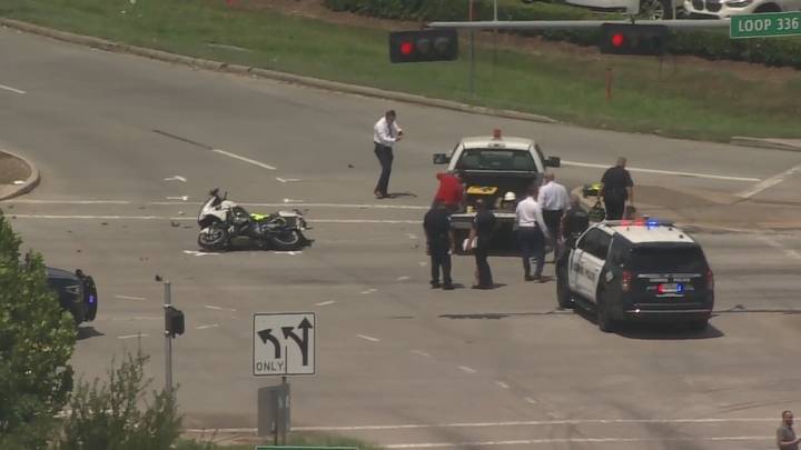 Montgomery County: Conroe officer struck while on motorcycle, county judge confirms