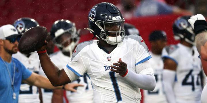 Titans’ Cam Ward hypes up fellow rookie with ‘dog’ endorsement