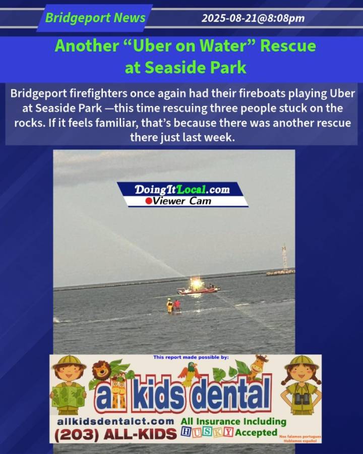 Another “Uber on Water” Rescue at Seaside Park
