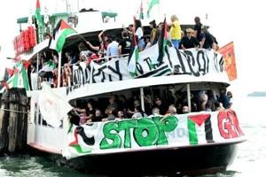 Thousands protest Israeli siege of Gaza near Venice Film Festival