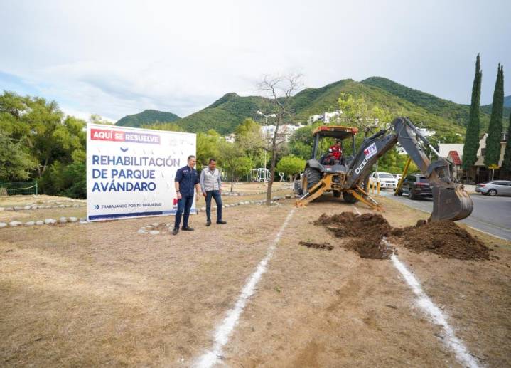 Inicia Monterrey rehabilitación  de dos áreas verdes