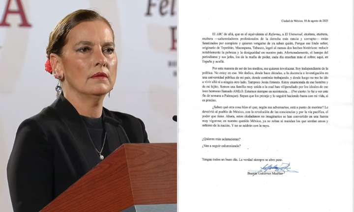 Gutiérrez Müller responde a versiones sobre nacionalidad española y residencia en Madrid