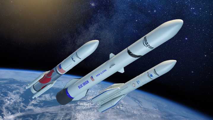 Amazon Hits 100-Satellite Milestone After SpaceX Kuiper Launch