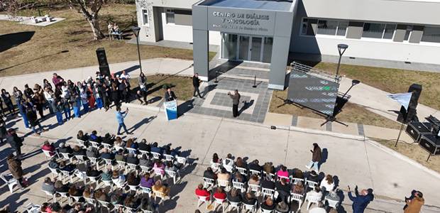 General Pinto vivió un día histórico con la inauguración del Centro de Diálisis y Oncología