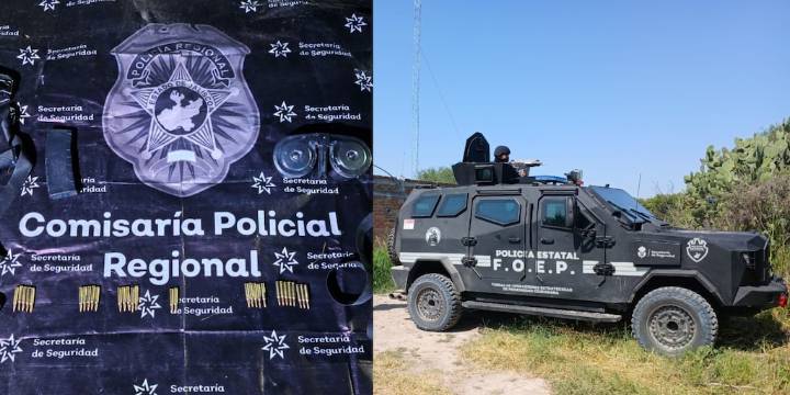 Un ataque a policías derivó en la localización de un arsenal y equipo táctico, lo que llevó a la intervención de fuerzas federales y el aseguramiento del inmueble bajo vigilancia
