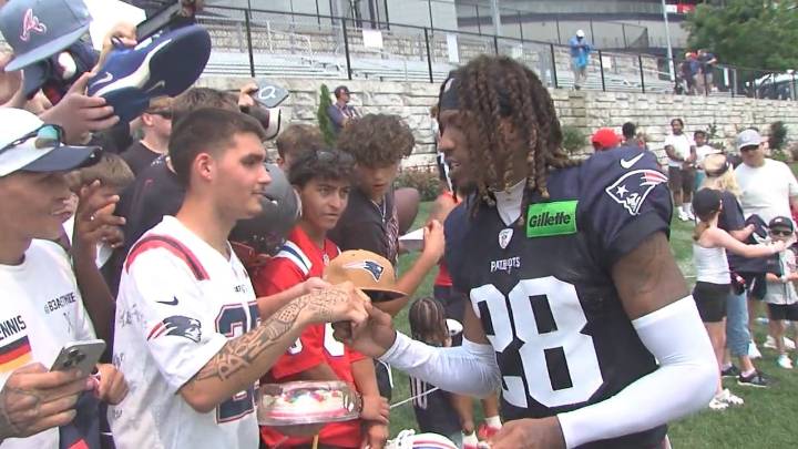 East Providence's Cam Carreiro Stands Out In Crowd at Patriots Training Camp