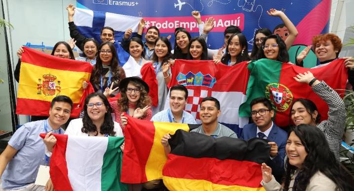 Estudiantes peruanos harán maestrías en universidades de Europa como becarios de Erasmus Mundus