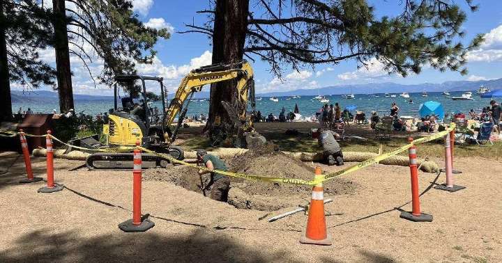 An area of Lake Tahoe has elevated levels of E. coli, testing revealed