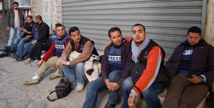 Press group censures killing of journalists in Israel strike on Gaza hospital