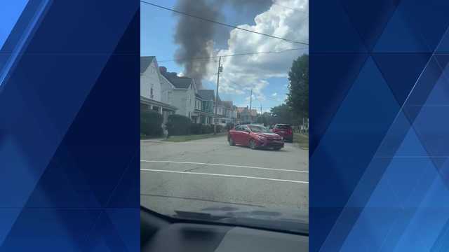 Home with hair salon damaged by fire in Scottdale