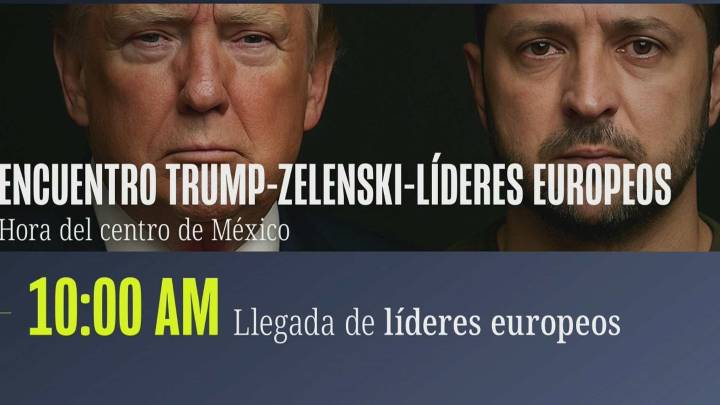 Trump Se Reúne Hoy con Zelenski y Líderes Europeos: Así Será la Reunión en EUA