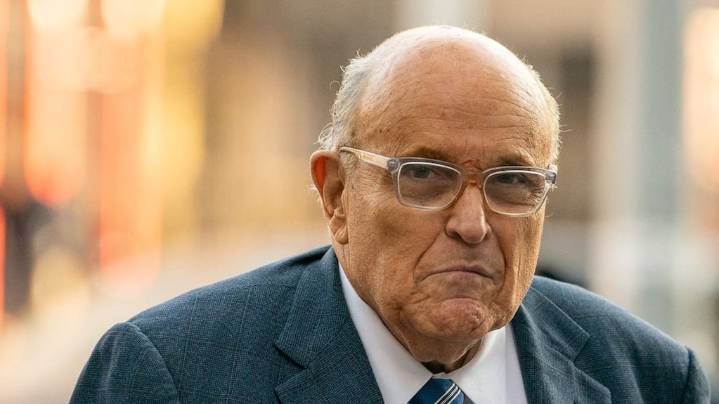 El exalcalde de Nueva York Rudy Giuliani sufrió un grave accidente automovilístico