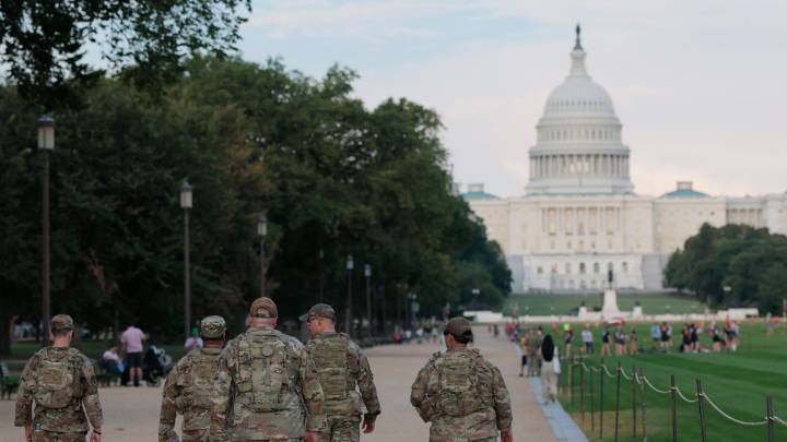 Despliegan más tropas a Washington D.C.; podrían portar armas
