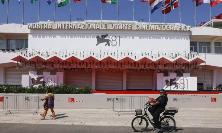 Arranca Festival de cine en Venecia con protestas a favor de Gaza