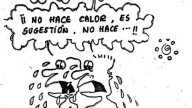 Calor y poca agua