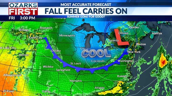 How unusual are 70s in August?