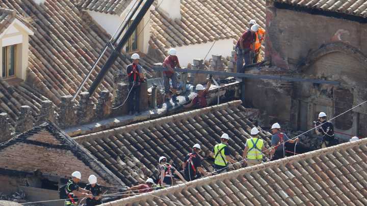 Zasca a la izquierda por el incendio de la Mezquita de Córdoba: el Cabildo costeará la restauración
