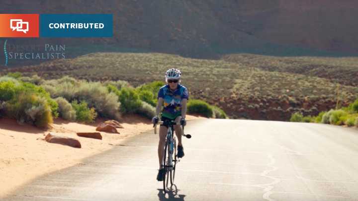 'The pain was gone': Desert Pain Specialists keeps 77-year-old Southern Utah cyclist on the road