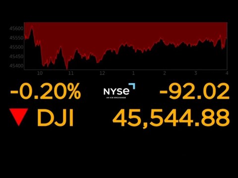 Dow Jones dips after new data shows July inflation remained mostly steady