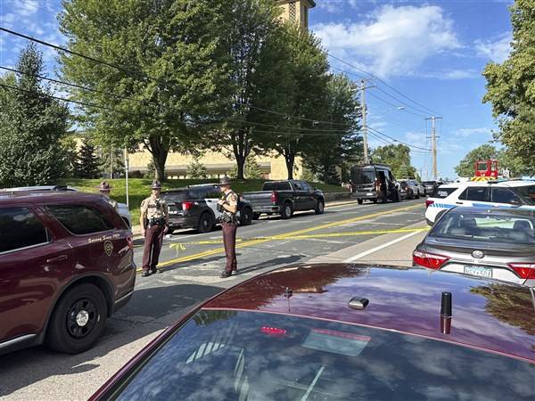 At least 5 children injured in a shooting at a Minneapolis Catholic school