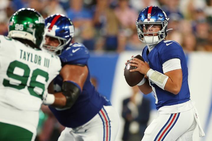 Giants' Jaxson Dart has ‘a lot of room for growth,' GM says