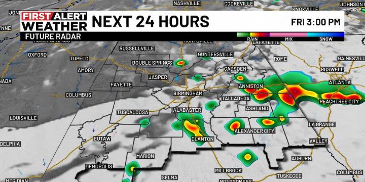 First Alert Weather: Scattered showers Thursday, some heat relief in the forecast