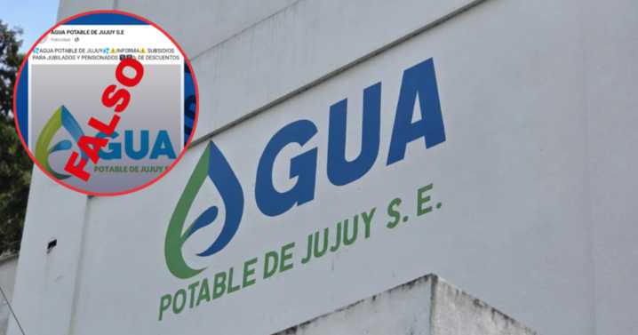 Alerta: Agua Potable de Jujuy desmiente información falsa