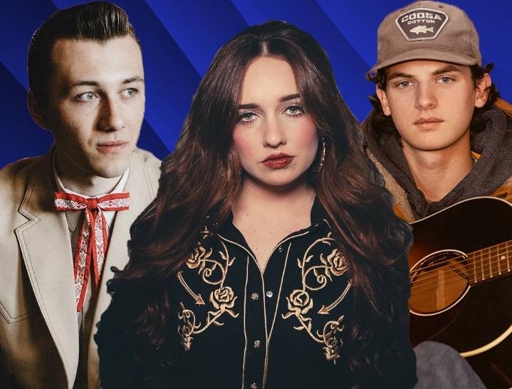 Sully Burrows, Noeline Hofmann and Jake Vaadeland rock country scene