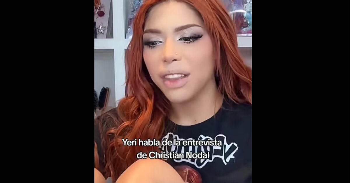 Yeri Mua arremete contra Nodal y los hombres: "Todos son iguales"