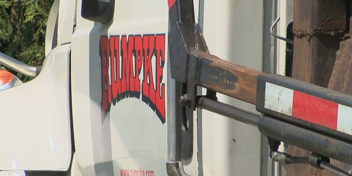 Rumpke warns customers after batteries cause truck fires