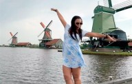 Presume diputada morenista Sandra Anaya, viajes por el mundo