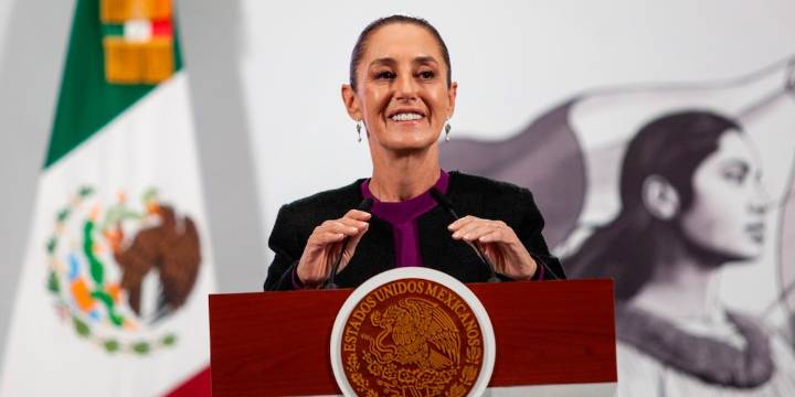 Sheinbaum vincula salida de millones de mexicanos de la pobreza al cambio de modelo económico de 2018