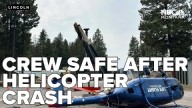 Life Flight helicopter crew walks away from crash uninjured