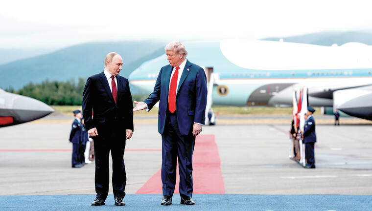 Trump and Putin put on a show of friendship but come away without a deal