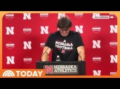 College Football Player Tears up About Missing His Family