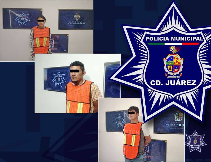 Detienen a 3 prófugos de la justicia