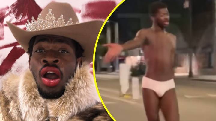 Cantante Lil Nas X fue detenido en Estados Unidos tras ser visto deambulando en ropa interior durante la madrugada
